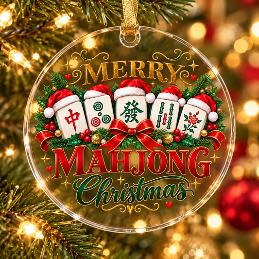 Merry Mahjong Ornament Collection