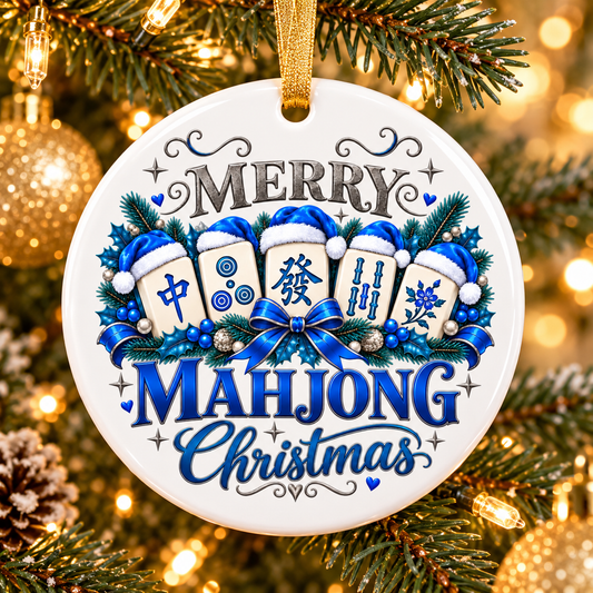 Merry Mahjong Ornament Collection